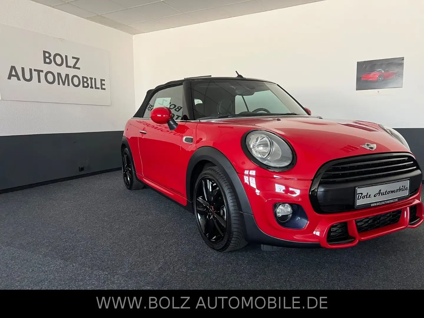 MINI One Cabrio Cabrio F57 / JOHN-COOPER-WORKS-PAKET KLIMAAUTOM. Rojo - 1