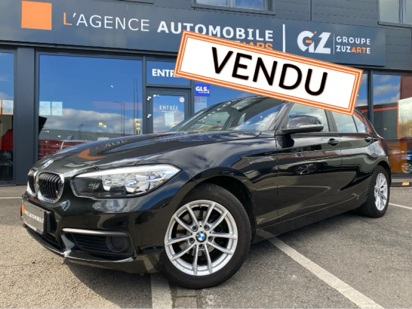 BMW 118 i HATCH Negro - 2
