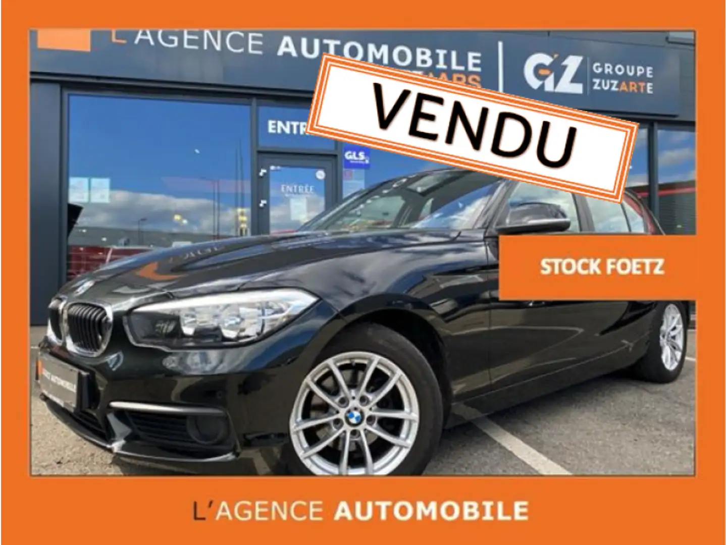 BMW 118 i HATCH Negro - 1