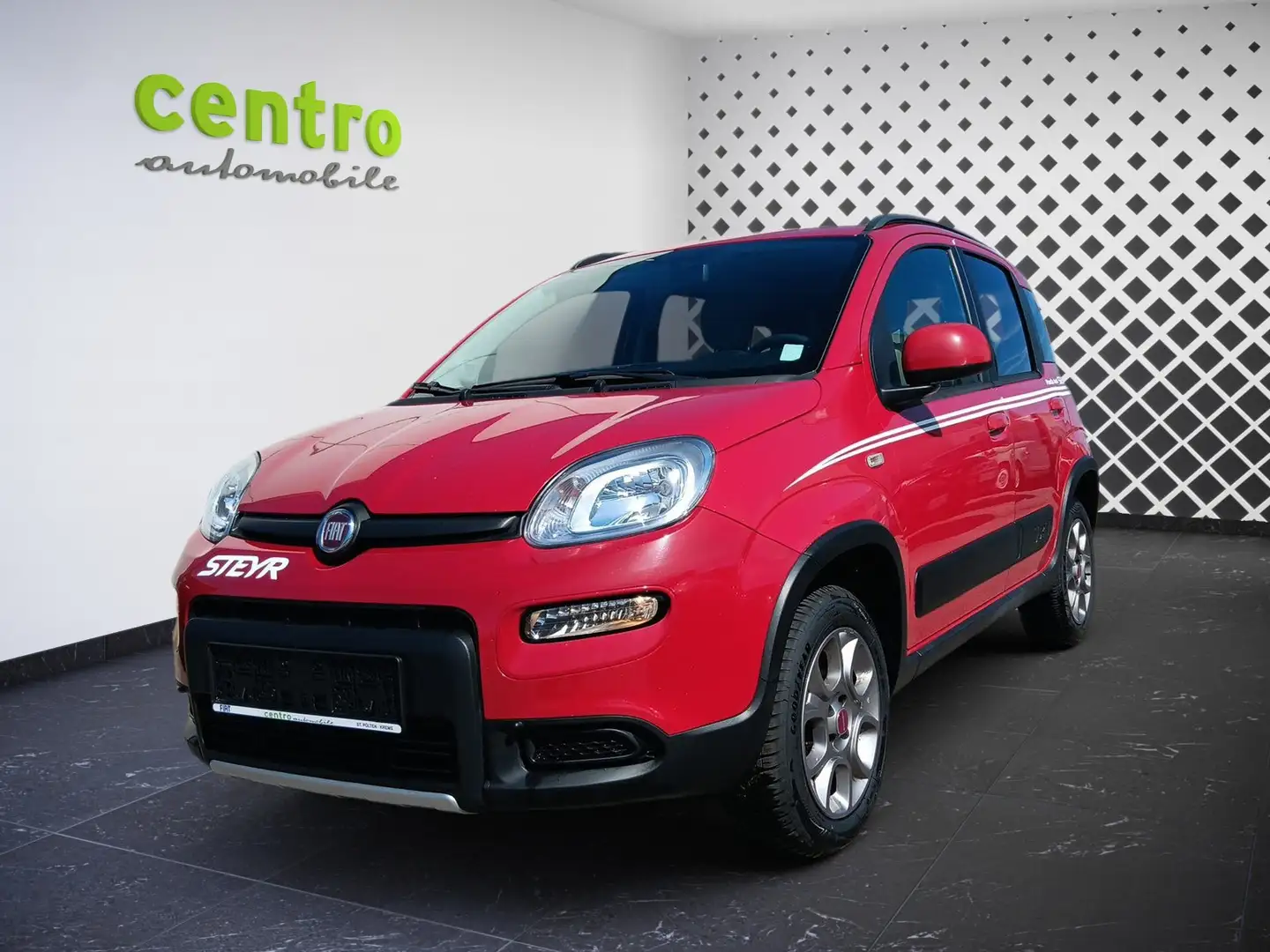 Fiat Panda City SUV Serie 1.3 4x4 Rock 57a + Service Neu Rot - 1