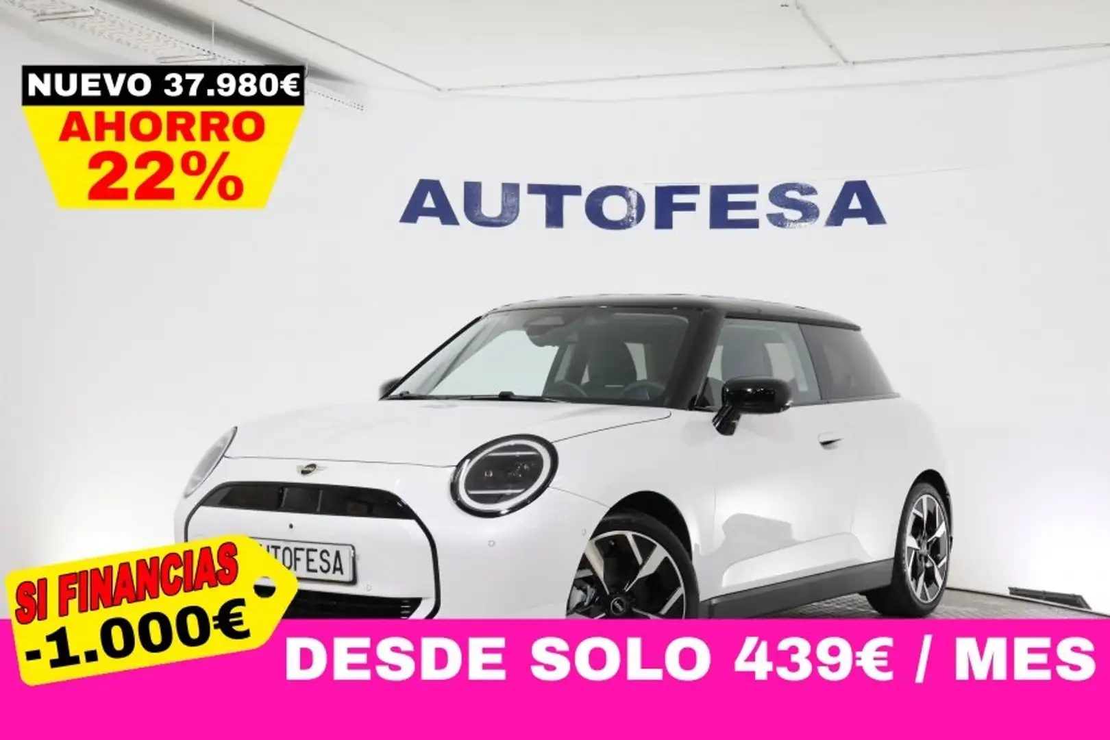 MINI Cooper E CLASSIC ELECTRICO 184CV AUTO 3P # IVA DEDUCIBLE, Blanc - 1