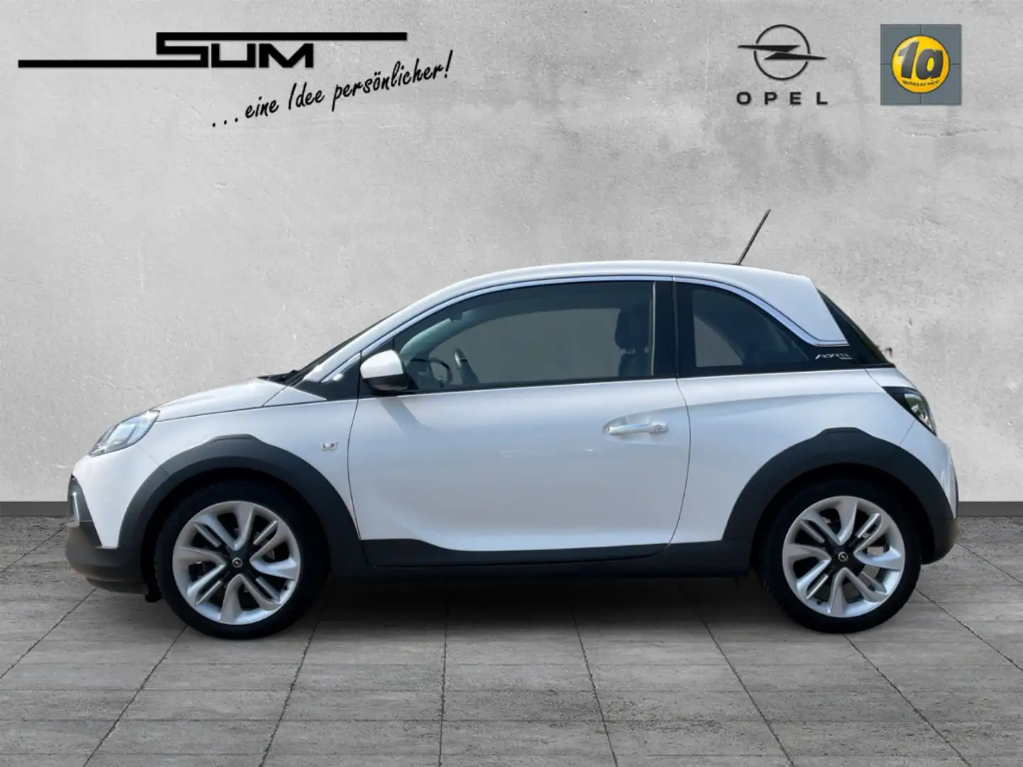 Opel Adam Rocks ROCKS 1.2, 51 kW (70 PS)(MT5) Notbremsass. T Weiß - 2