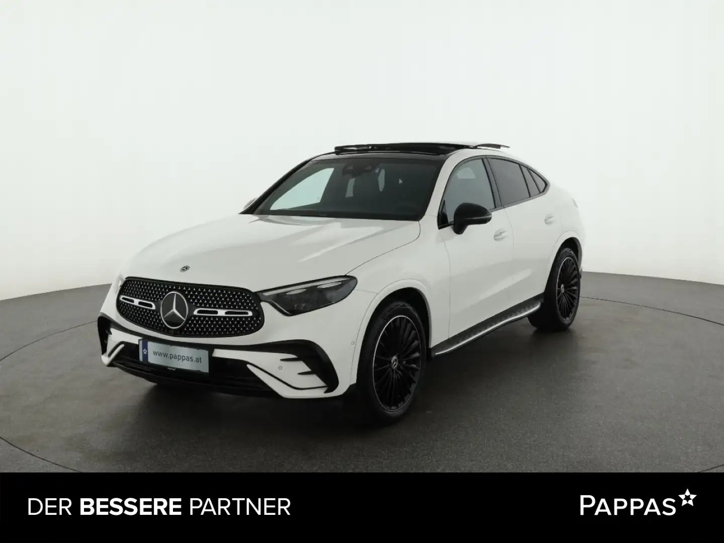 Mercedes-Benz GLC 220 d 4MATIC Coupé AMG Line, Night Paket, AHV, Panoram Weiß - 1