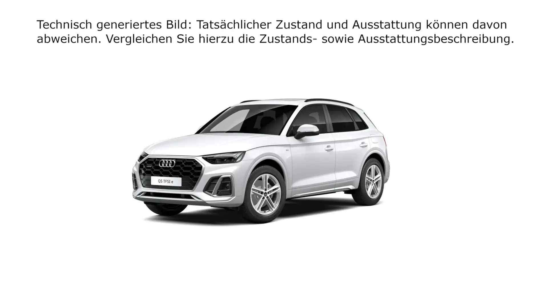 Audi Q5 50 TFSIe **BCA** quattro S tronic S line Weiß - 2