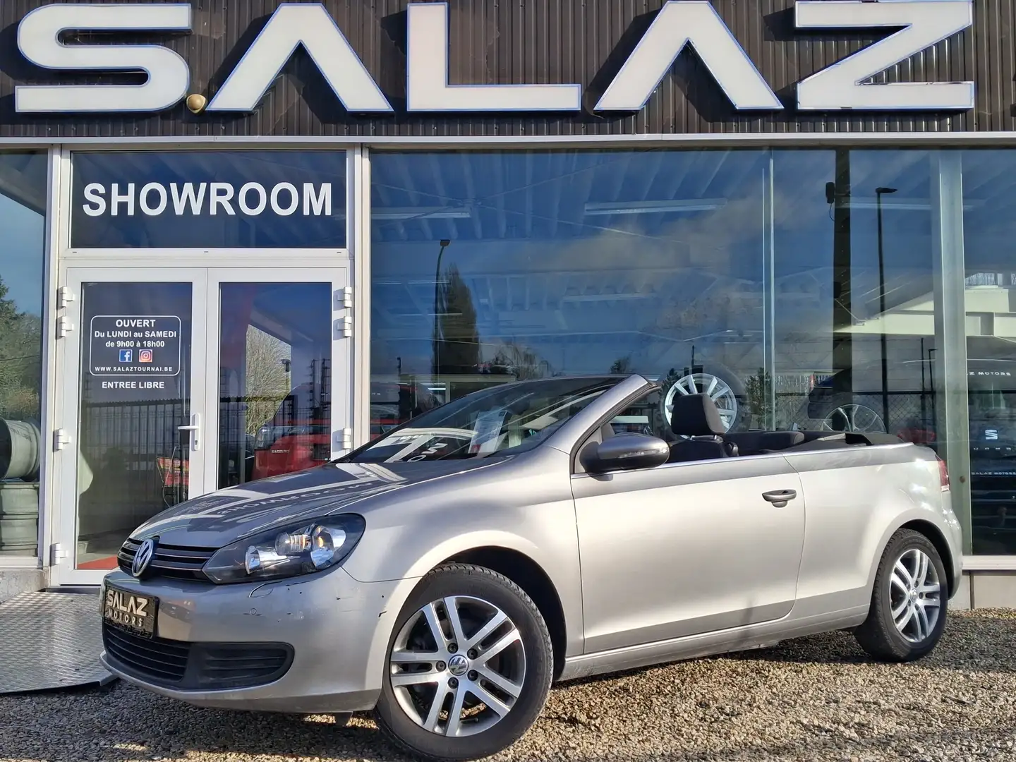 Volkswagen Golf Cabriolet Golf Cabriolet 1.2 TSI/ 1 ERE MAIN/NAVI/BLUETOOTH Silber - 1