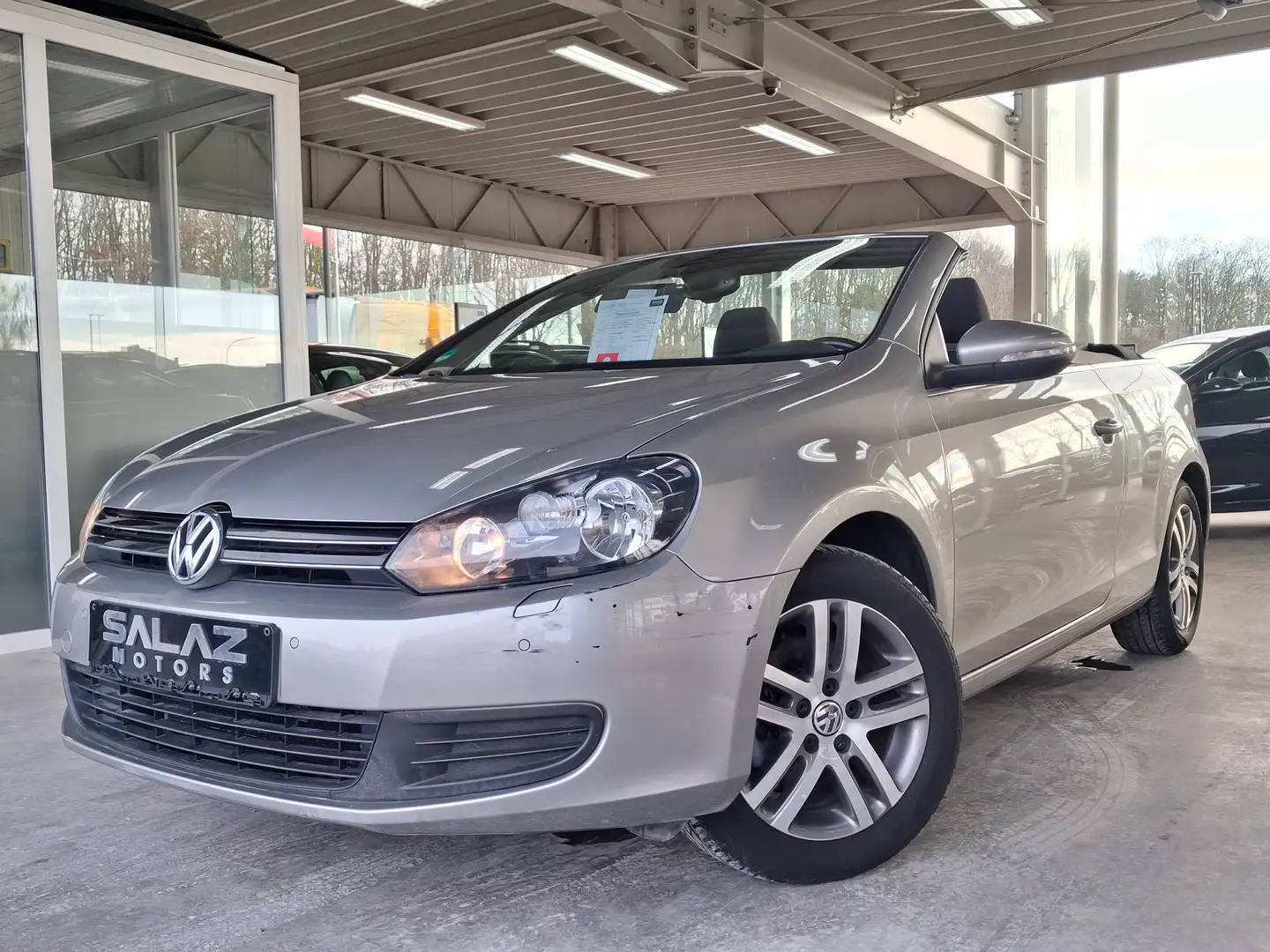 Volkswagen Golf Cabriolet Golf Cabriolet 1.2 TSI/ 1 ERE MAIN/NAVI/BLUETOOTH Silber - 2