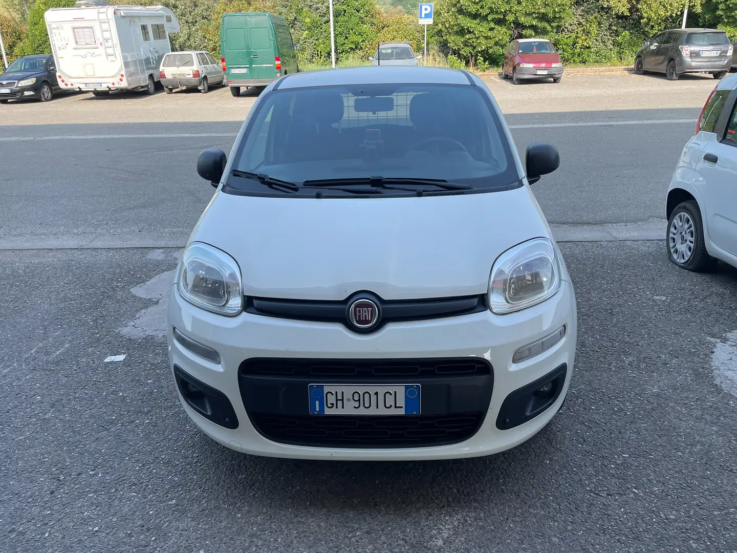 Fiat Panda Van Weiß - 1