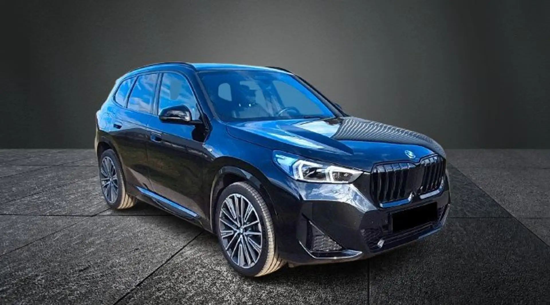 BMW X1 X1 sdrive18d MSport auto +tetto+20"+Hud Nero - 1