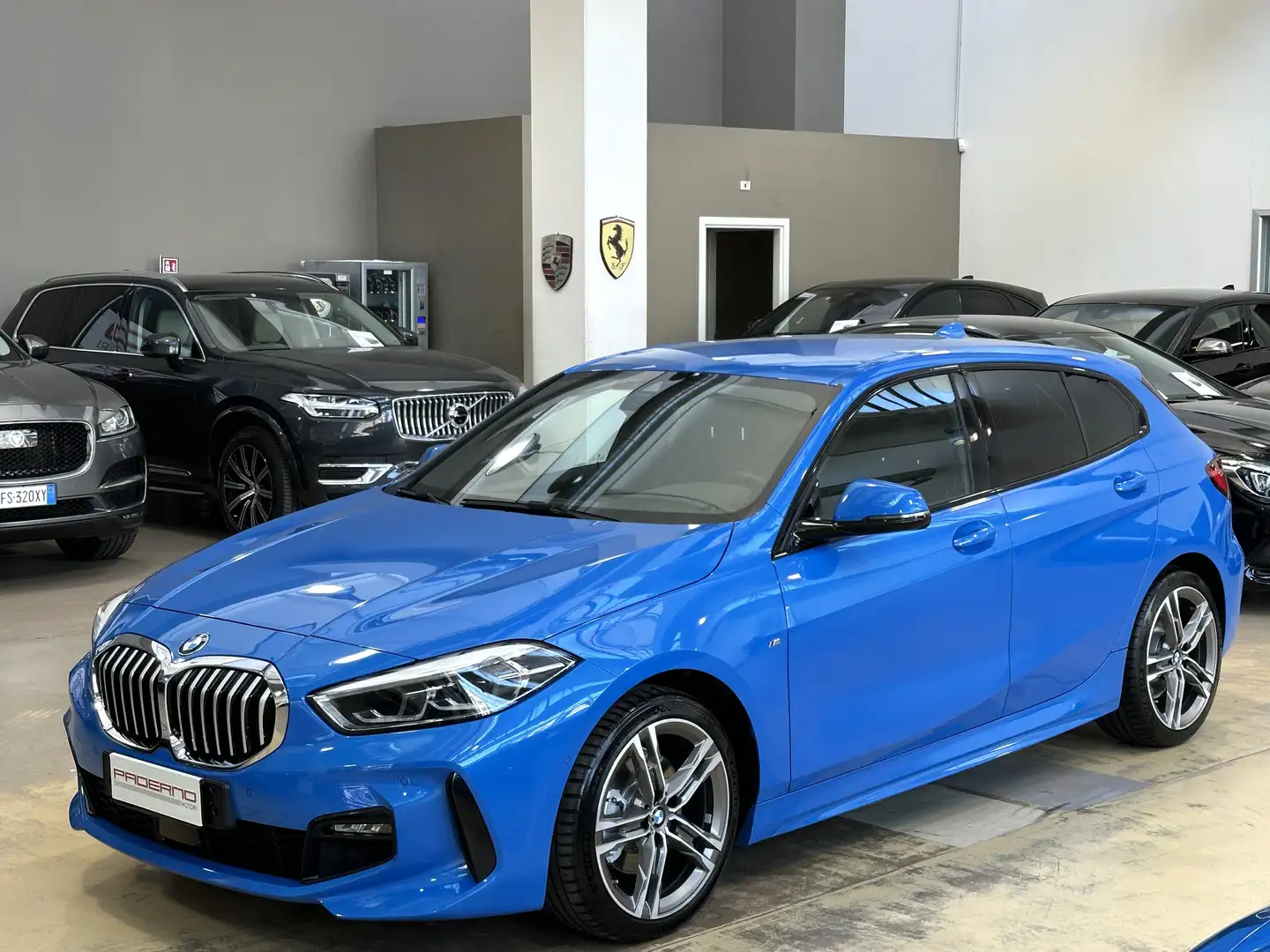 BMW 118 i Msport auto - 18" - LED - Pack Luci - Carplay Blu/Azzurro - 1