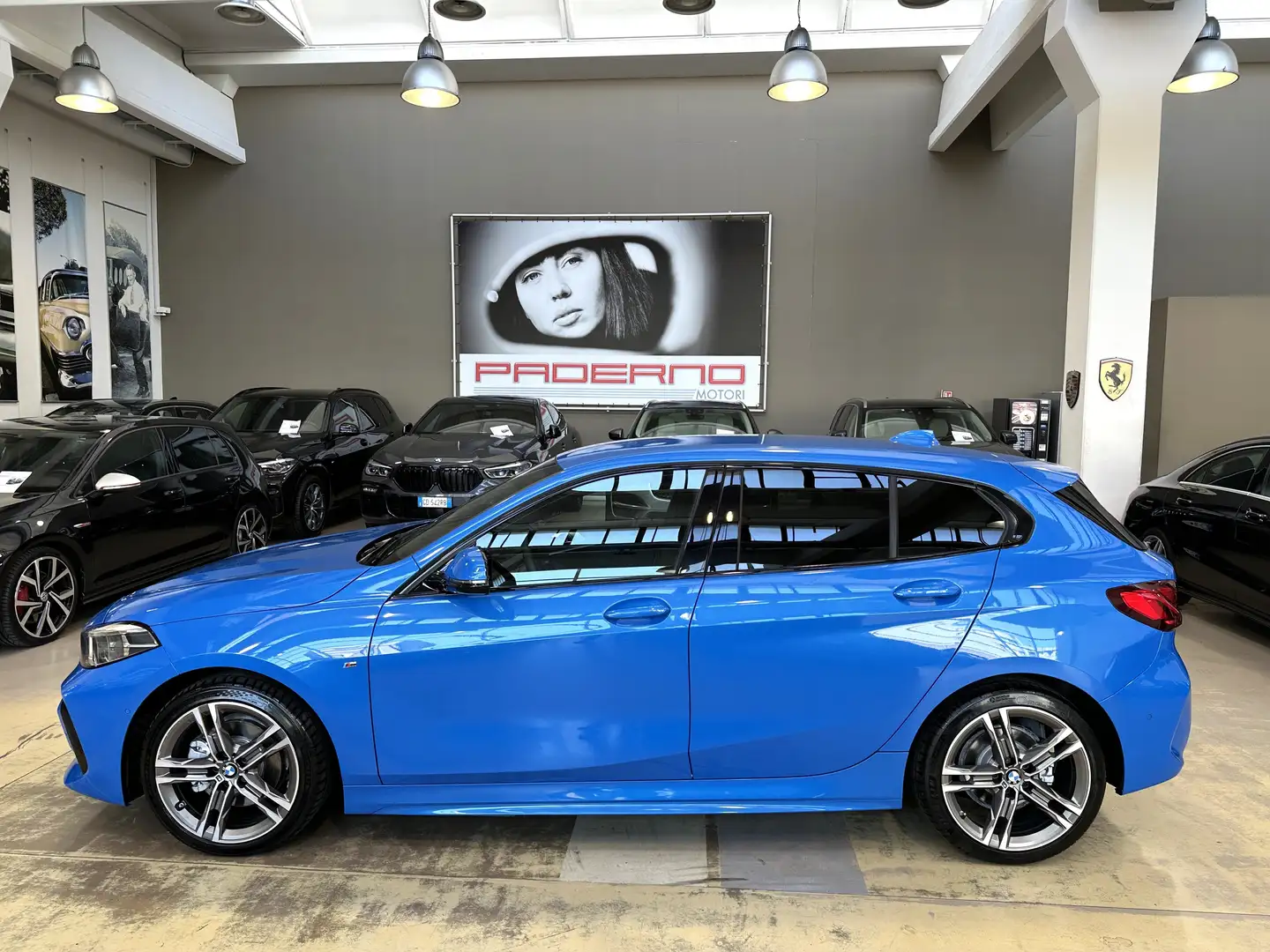 BMW 118 i Msport auto - 18" - LED - Pack Luci - Carplay Blu/Azzurro - 2