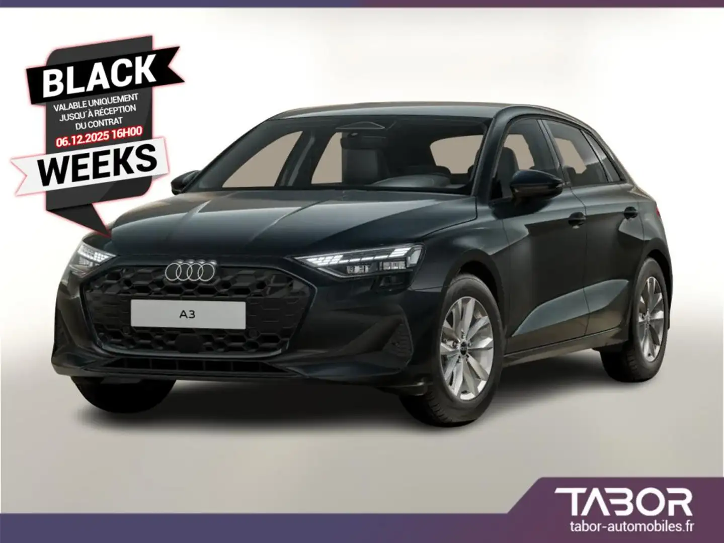 Audi A3 Sportback TFSI 116 LED GPS KlimaP+ Gris - 1