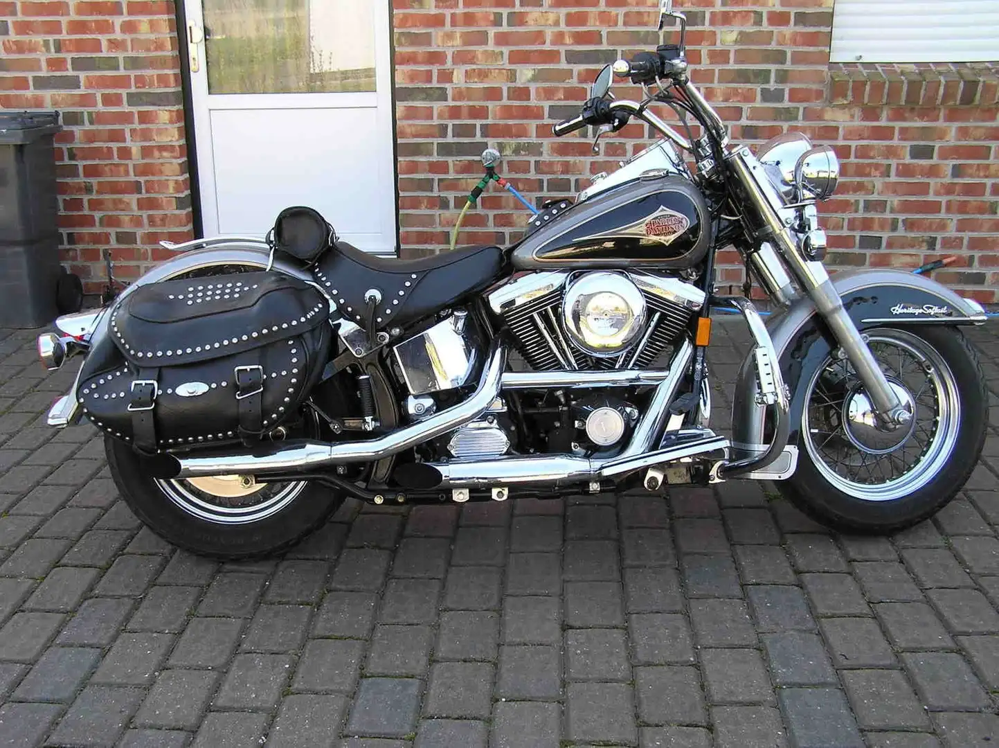 Harley-Davidson Heritage Softail Silber - 1