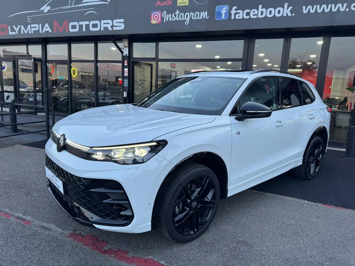 Volkswagen Tiguan 2.0 TDI 4M R LINE DSG NAVI MATRIX 20 KAMERA TETTO Blanco - 1