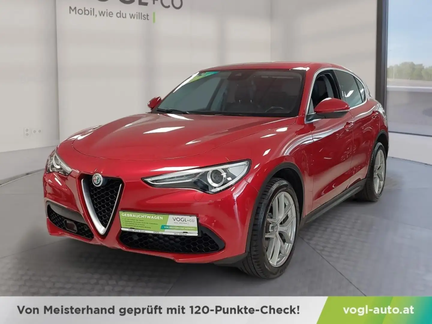 Alfa Romeo Stelvio First Edition 2,0 ATX AWD Rouge - 1