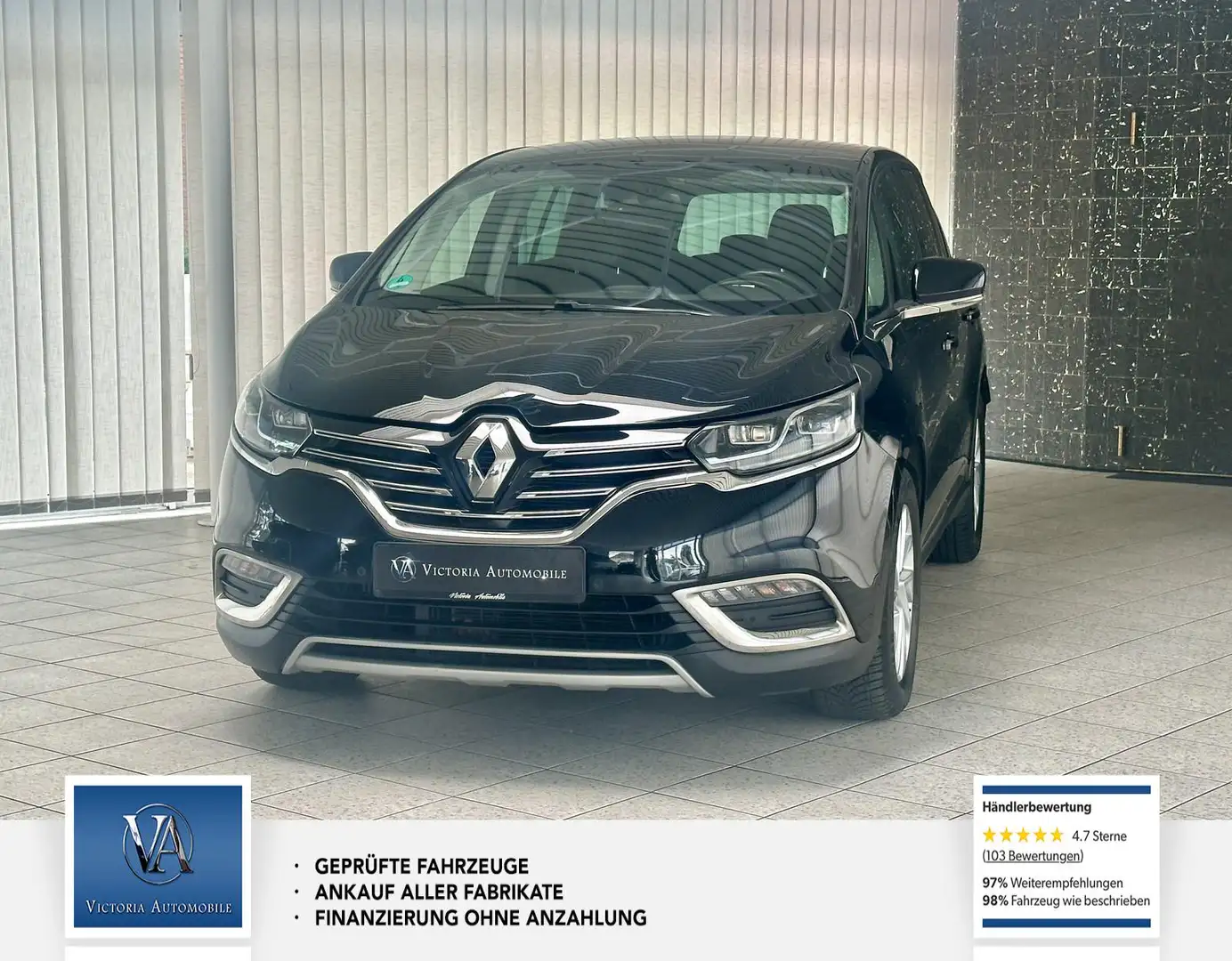 Renault Espace V 1 Hand* Unfallfrei* 7 Sitzer* Noir - 2