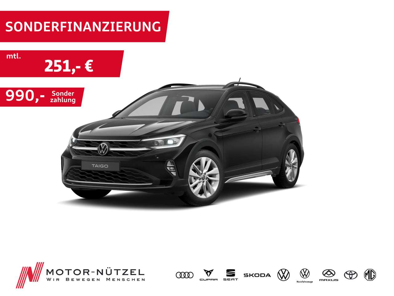 Volkswagen Taigo 2024 — 1.0 TSI MOVE MATRIX+APP+ACC+SHZ+2xPDC+RFK