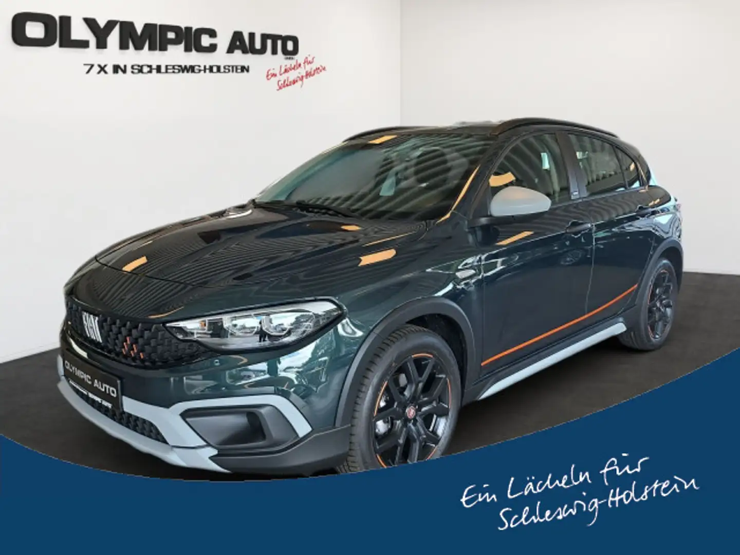 Fiat Tipo 1.5 Hybrid Garmin TOTWINKEL ACC KLIMA Grün - 1