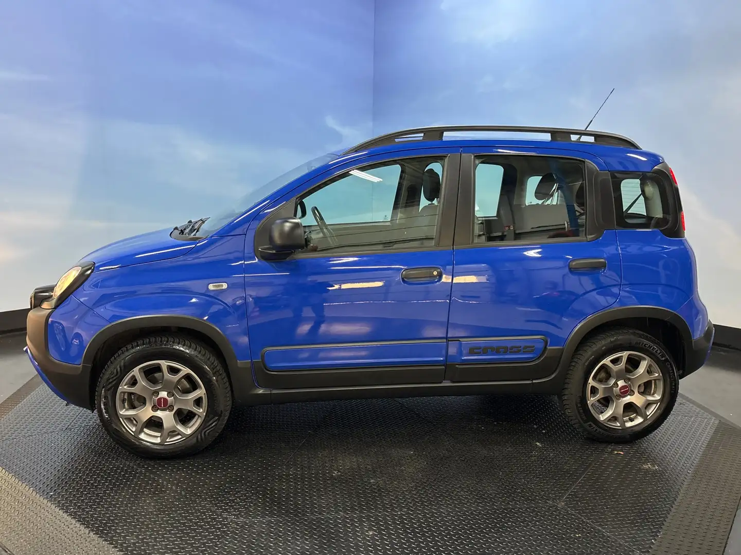 Fiat Panda 0.9 TwinAir 4x4 Cross Clima, Trekhaak Blauw - 2