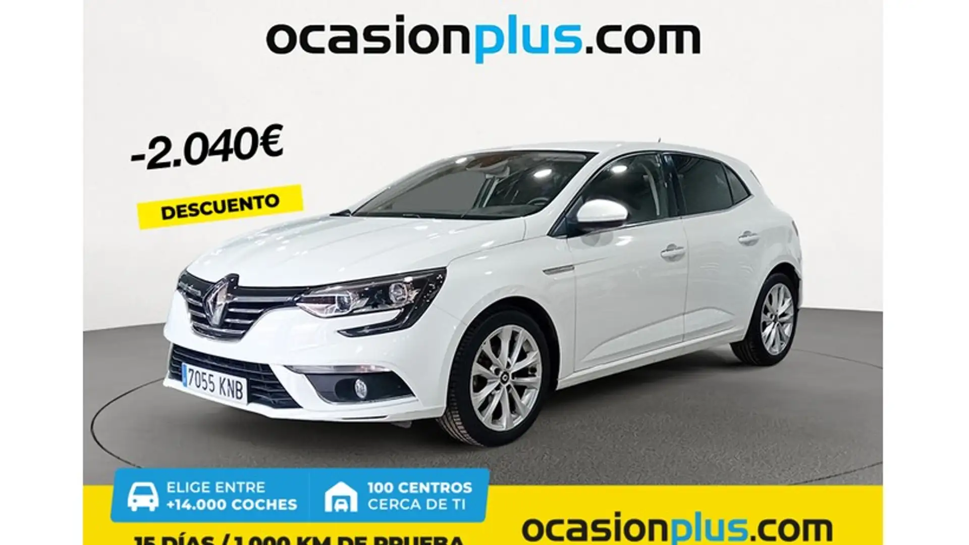 Renault Megane 1.2 TCe Energy Zen EDC 97kW Blanc - 1