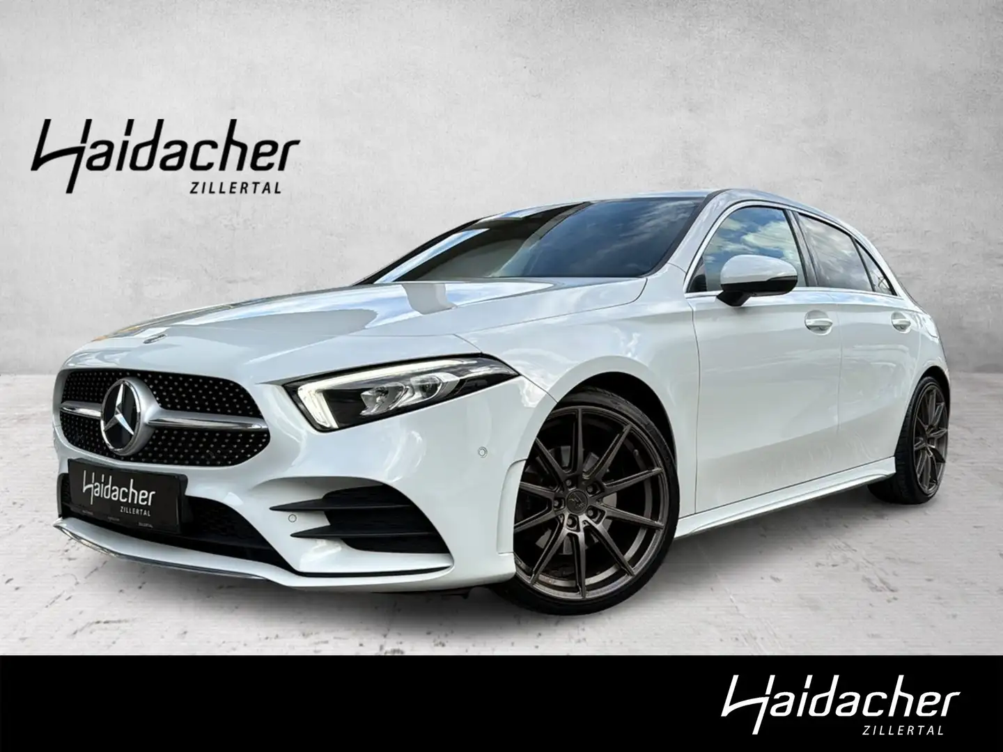Mercedes-Benz A 200 d 4MATIC Kompaktlimousine AMG Line PTS Shz Weiß - 1