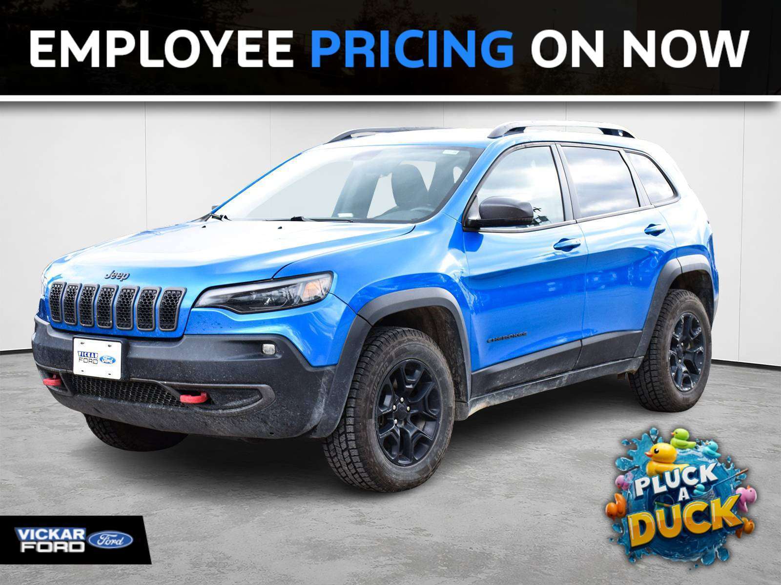 Blue 2021 Jeep Cherokee SUV / Crossover Automatic