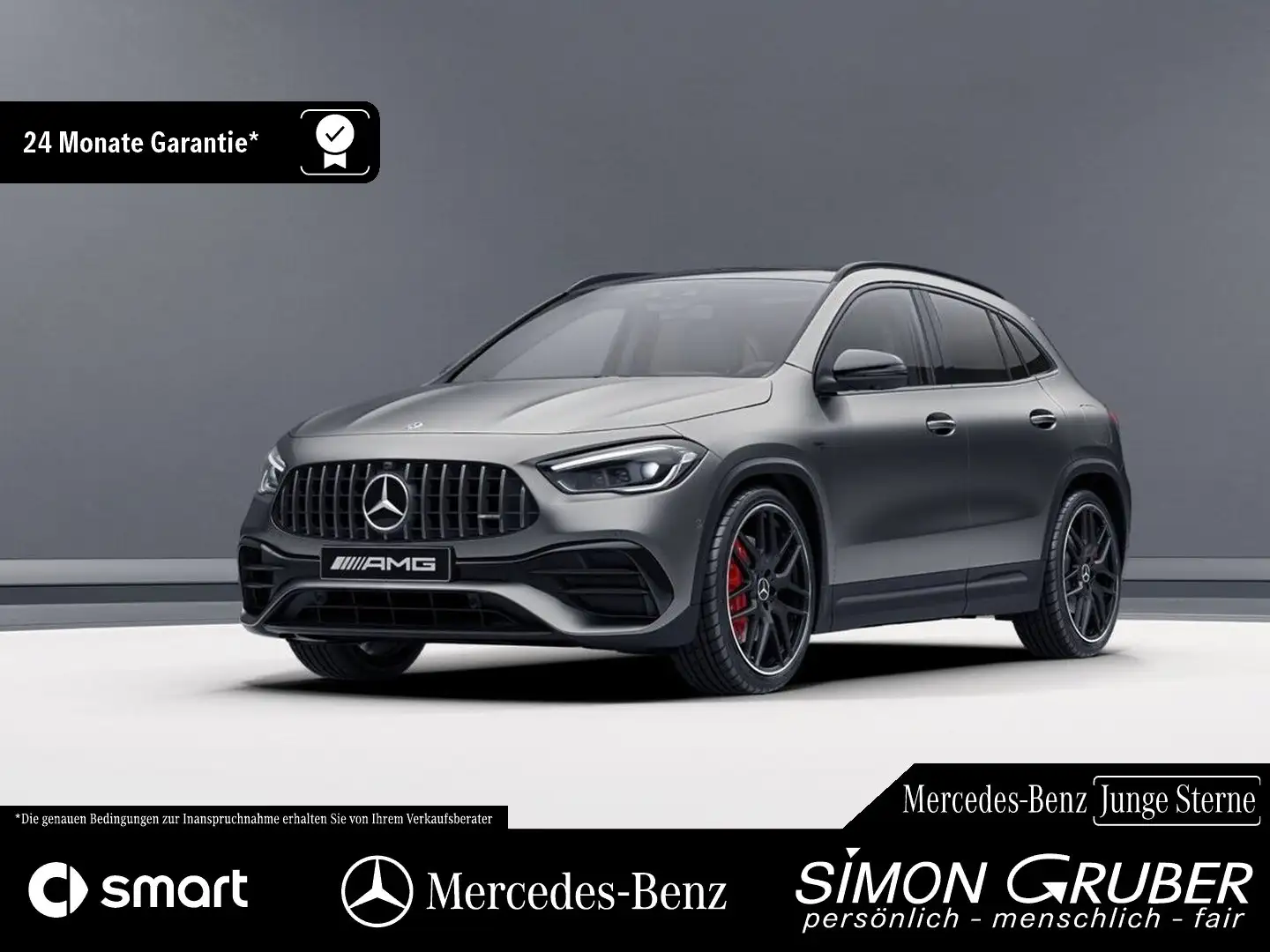 Mercedes-Benz GLA 45 AMG GLA 45 S 4M+ AMG Night Pano Burm Driver`s 360 Gris - 1