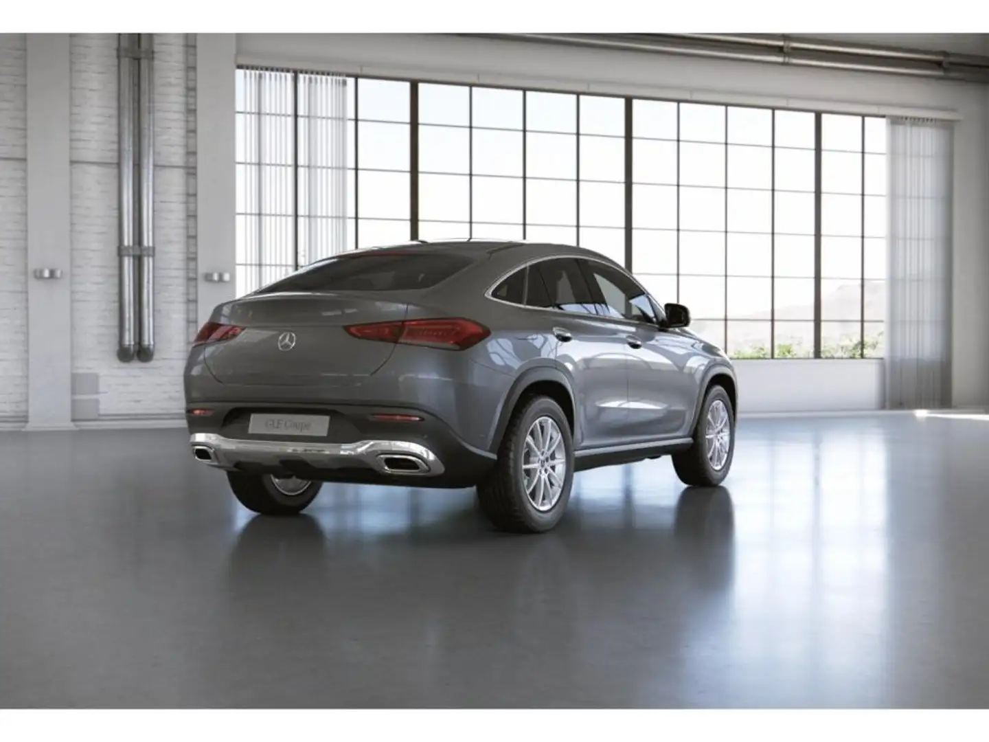 Mercedes-Benz GLE 400 d 4M Coupé Pano/Burm/HUD/360/Sitzklima Grau - 2