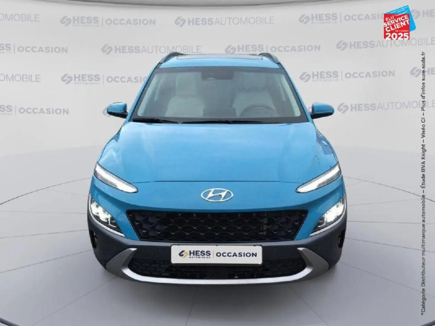 Hyundai KONA 1.6 CRDi 136ch Hybrid 48V Executive DCT-7 Bleu - 2