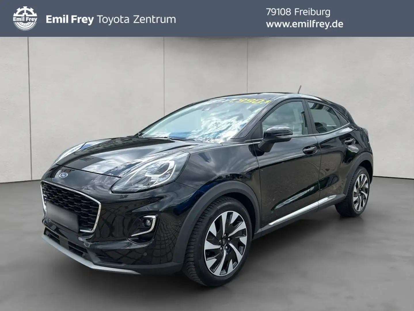 Ford Puma 1.0 EcoBoost Hybrid TITANIUM Schwarz - 1