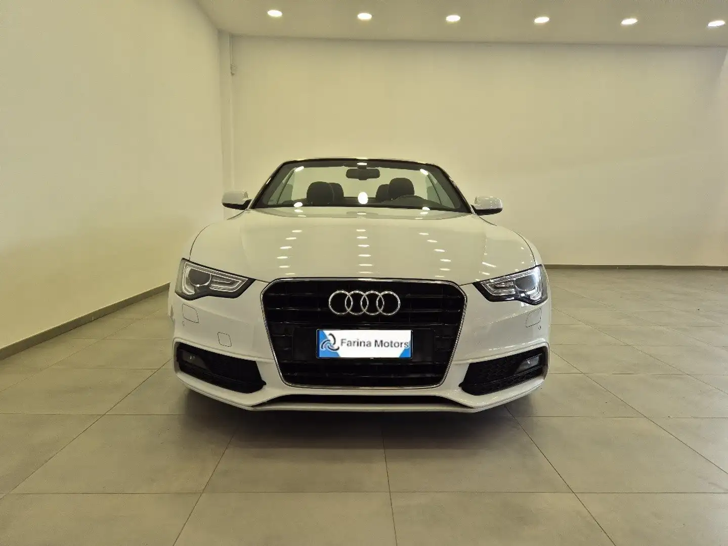 Audi A5 Cabrio 2.0 TDI clean diesel multitronic S-Line - Blanc - 2