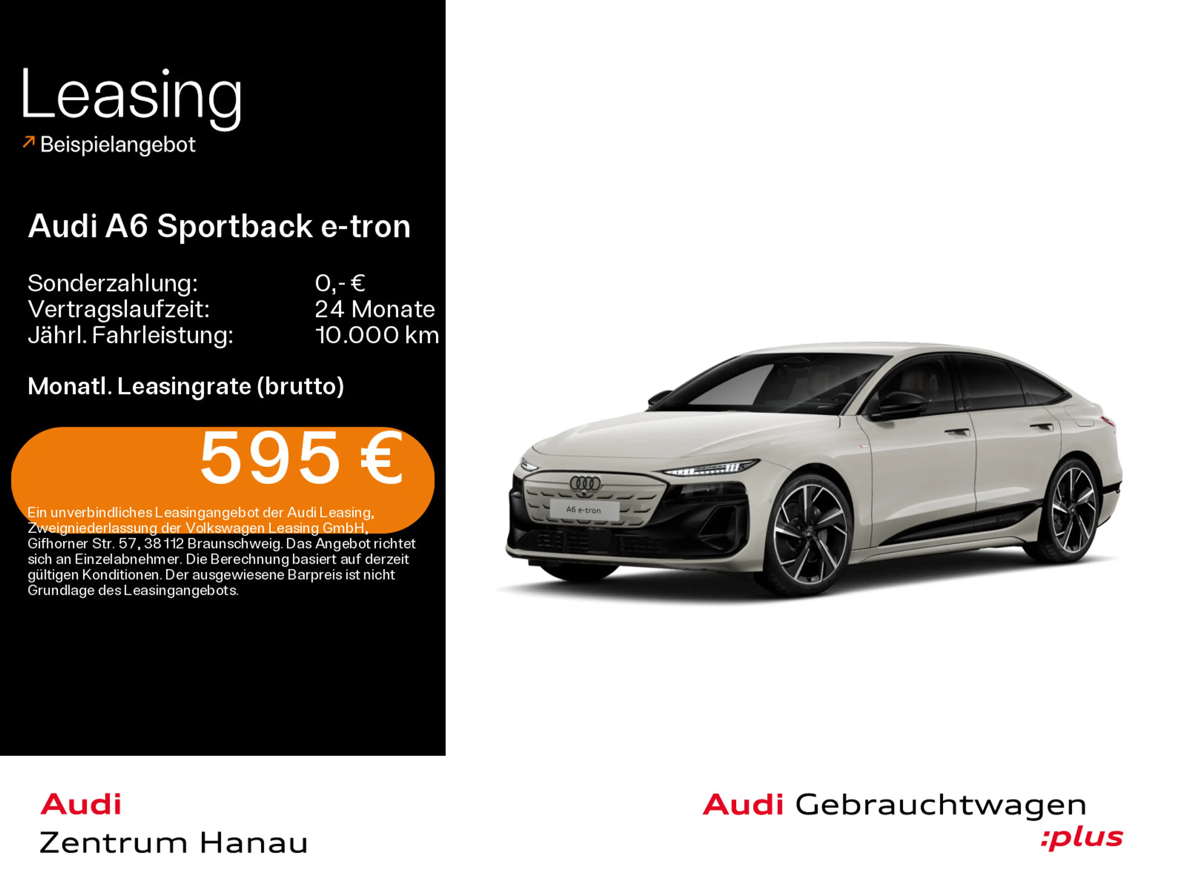 Audi A6 e-tron performance S-LINE*0,25%*MAT