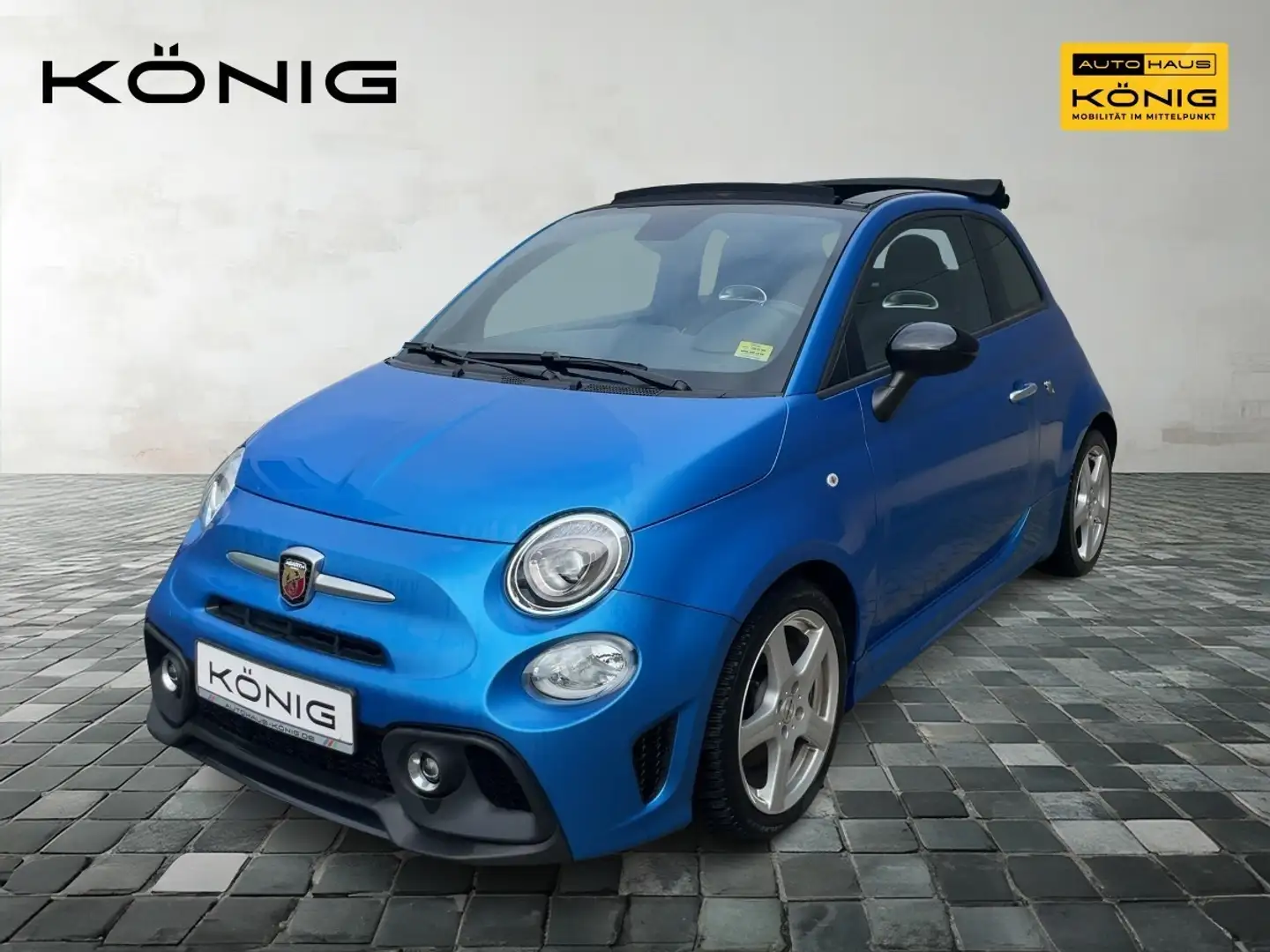 Abarth 595C Cabrio 1.4 T-Jet 165PS AUTOMATIK Blau - 1