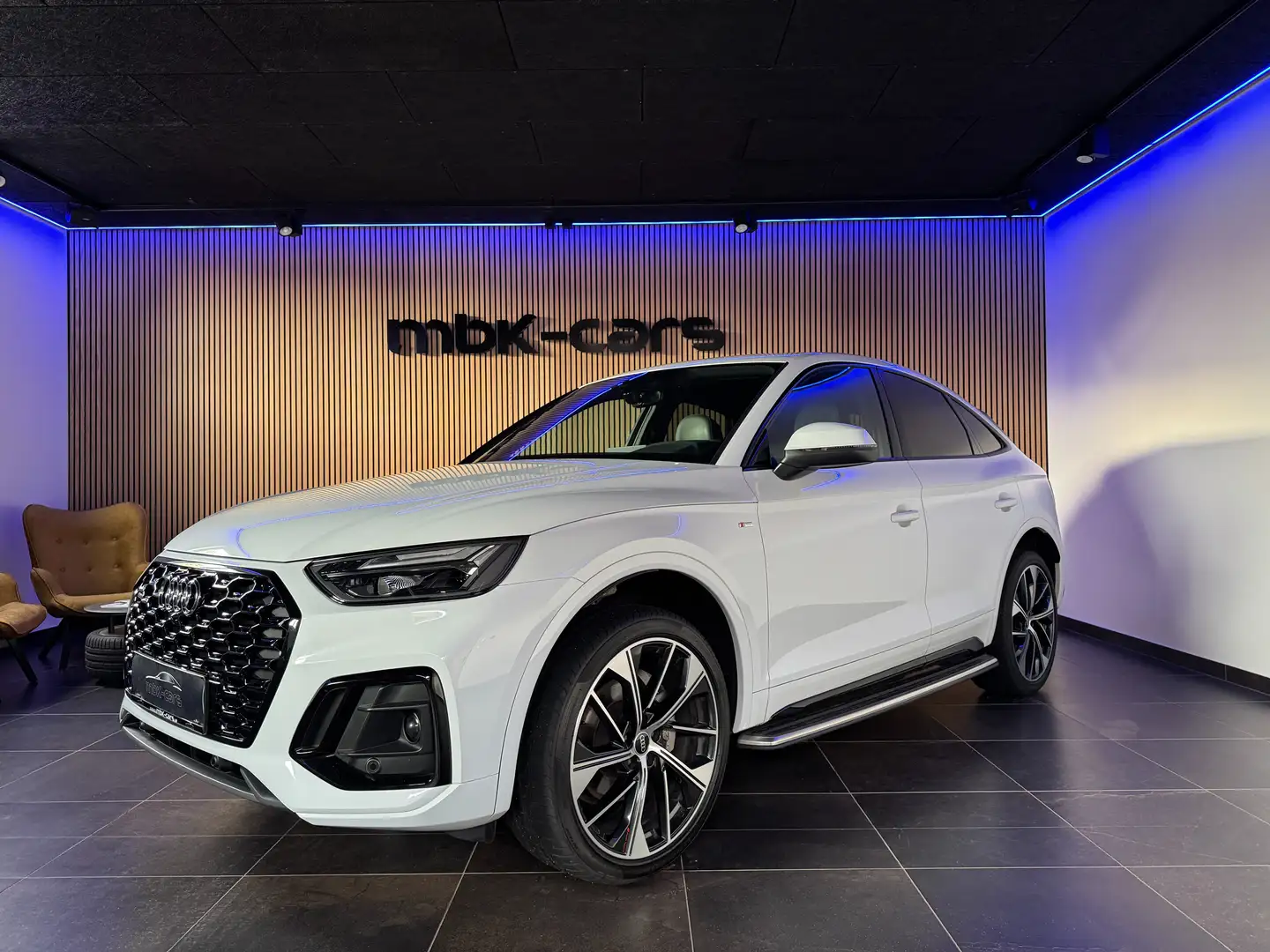 Audi Q5 40 TDI quattro S line *21 Zoll, AHK* Weiß - 2