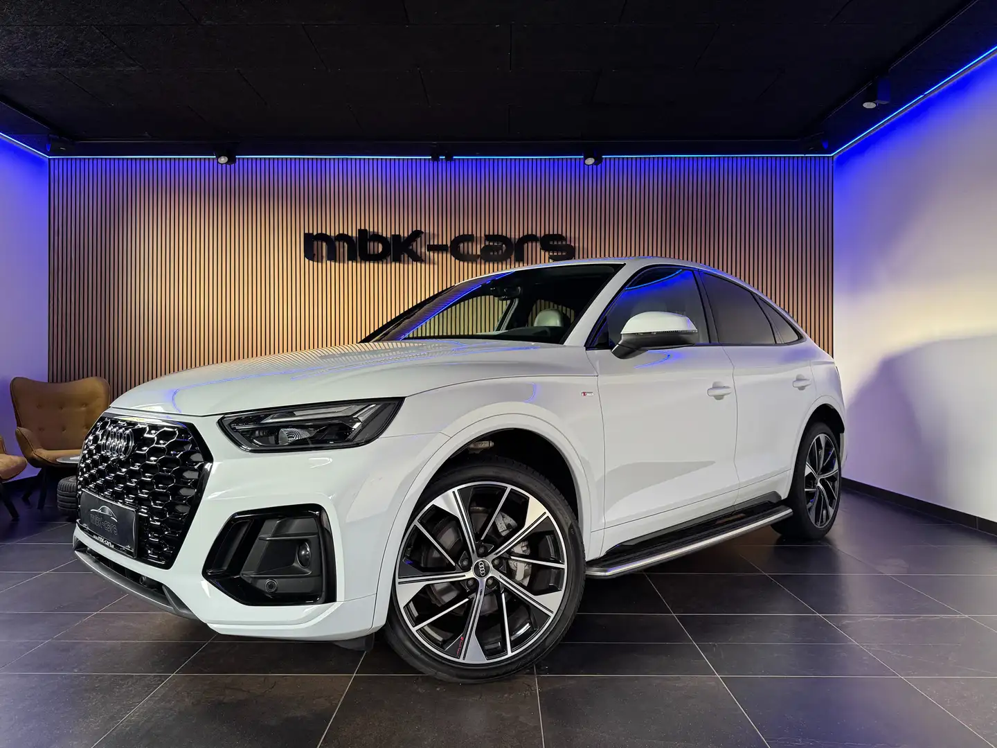 Audi Q5 40 TDI quattro S line *21 Zoll, AHK* Weiß - 1