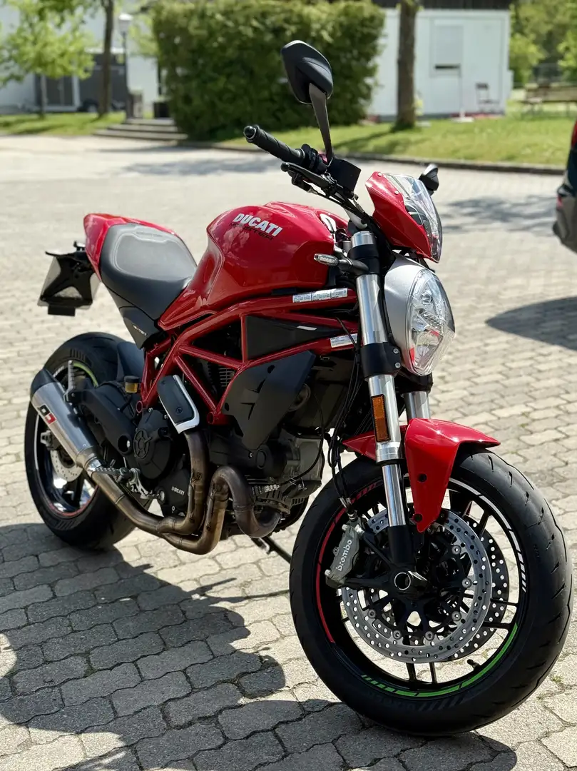Ducati Monster 797 Plus (A2 Drossel moeglich, QD Exhaust) Červená - 1