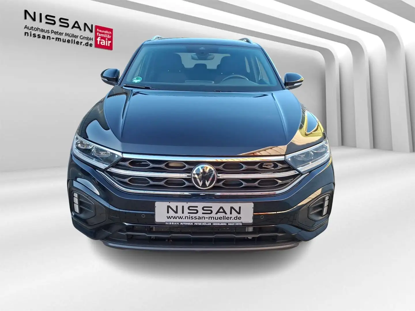 Volkswagen T-Roc 1.5 TSI R-Line Schwarz - 2