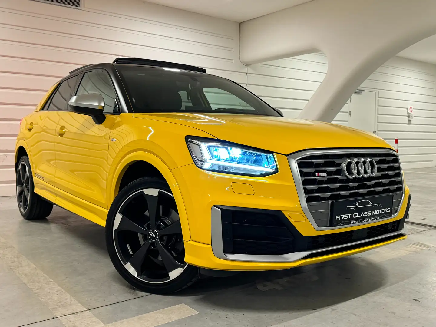 Audi Q2 Q2 1.4 TFSI S line S tronic*PANO*HEADUP*B&O*FULL* Jaune - 1