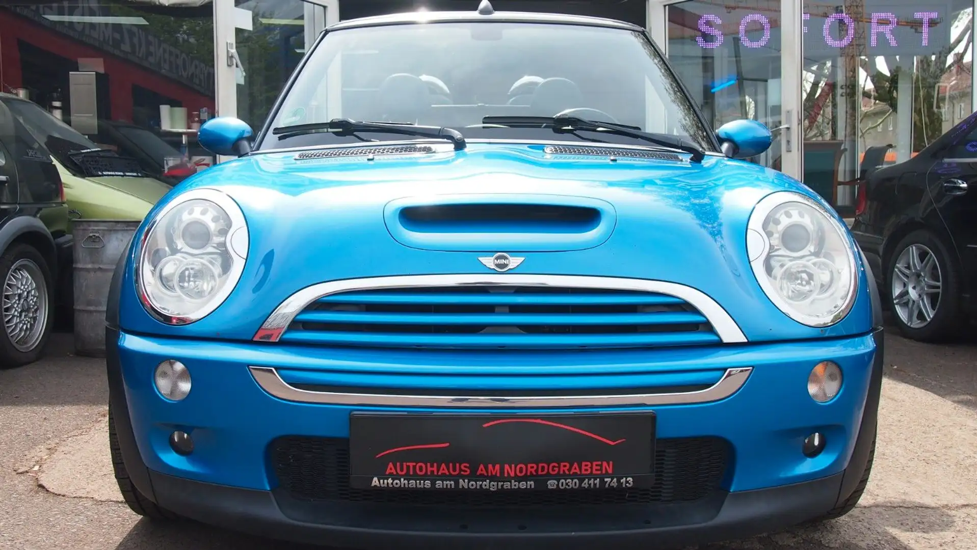 MINI Cooper S COOPER S Cabrio AUTOMATIK Harman Kardon Blauw - 2