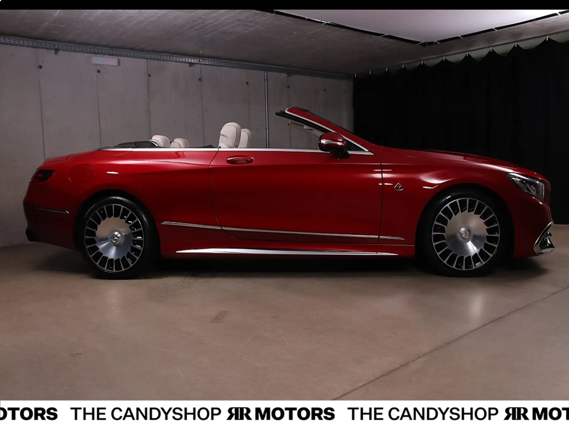 벤츠 S 650 Cabriolet 2017 빨강 사진 5