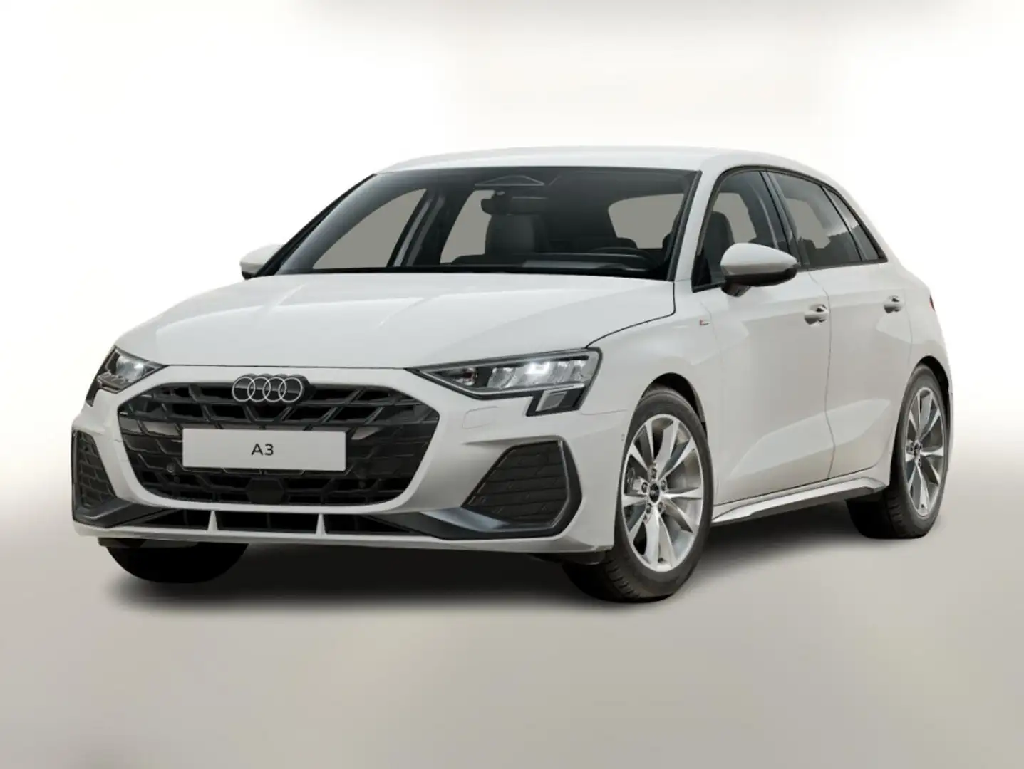 Audi A3 S line Sportb Nav SHZ LED el.HK Kam ACC PrivG 1... Weiß - 1