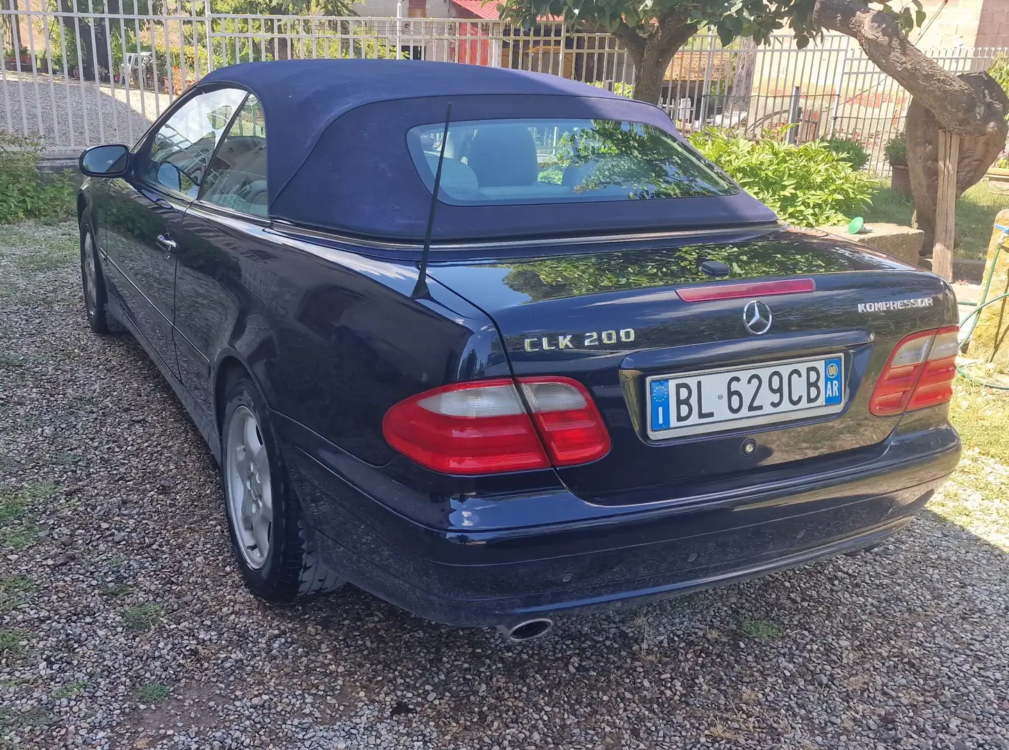 Mercedes-Benz CLK 200 CLK Cabrio 200 k Elegance Blu/Azzurro - 1