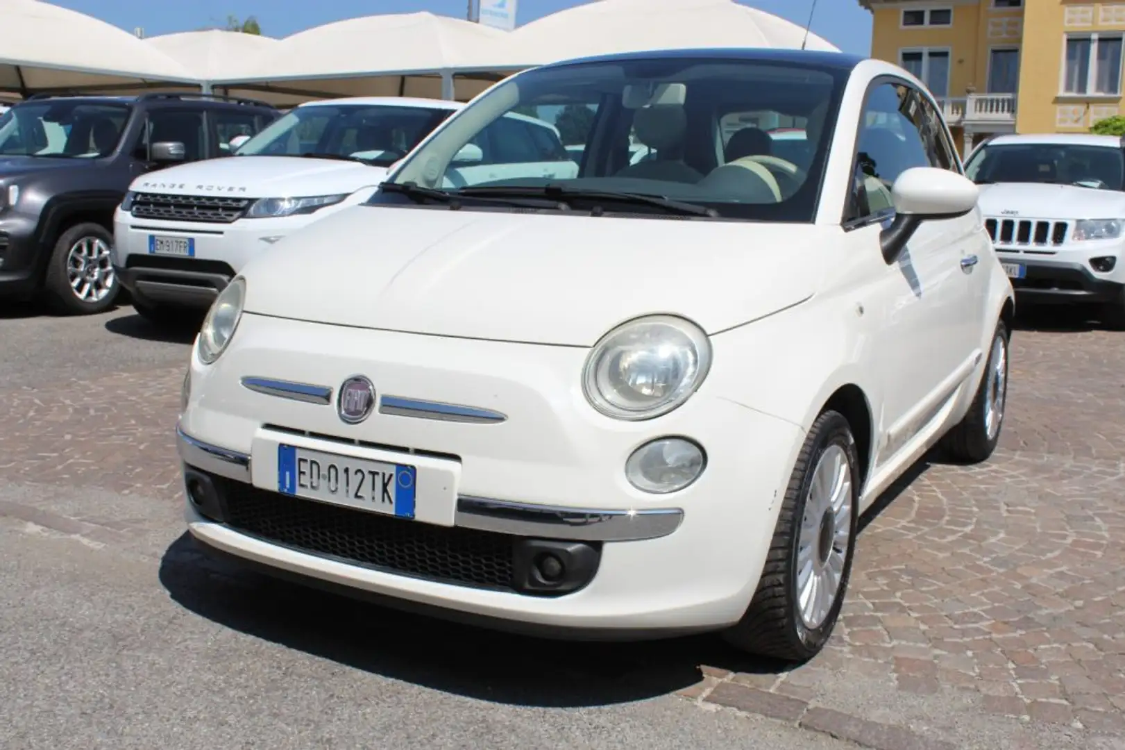 Fiat 500 1.2 Lounge NEOPATENTATI Bianco - 1