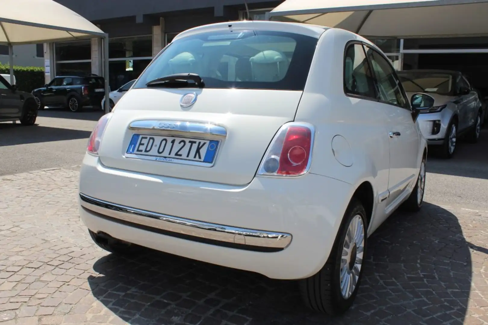 Fiat 500 1.2 Lounge NEOPATENTATI Bianco - 2