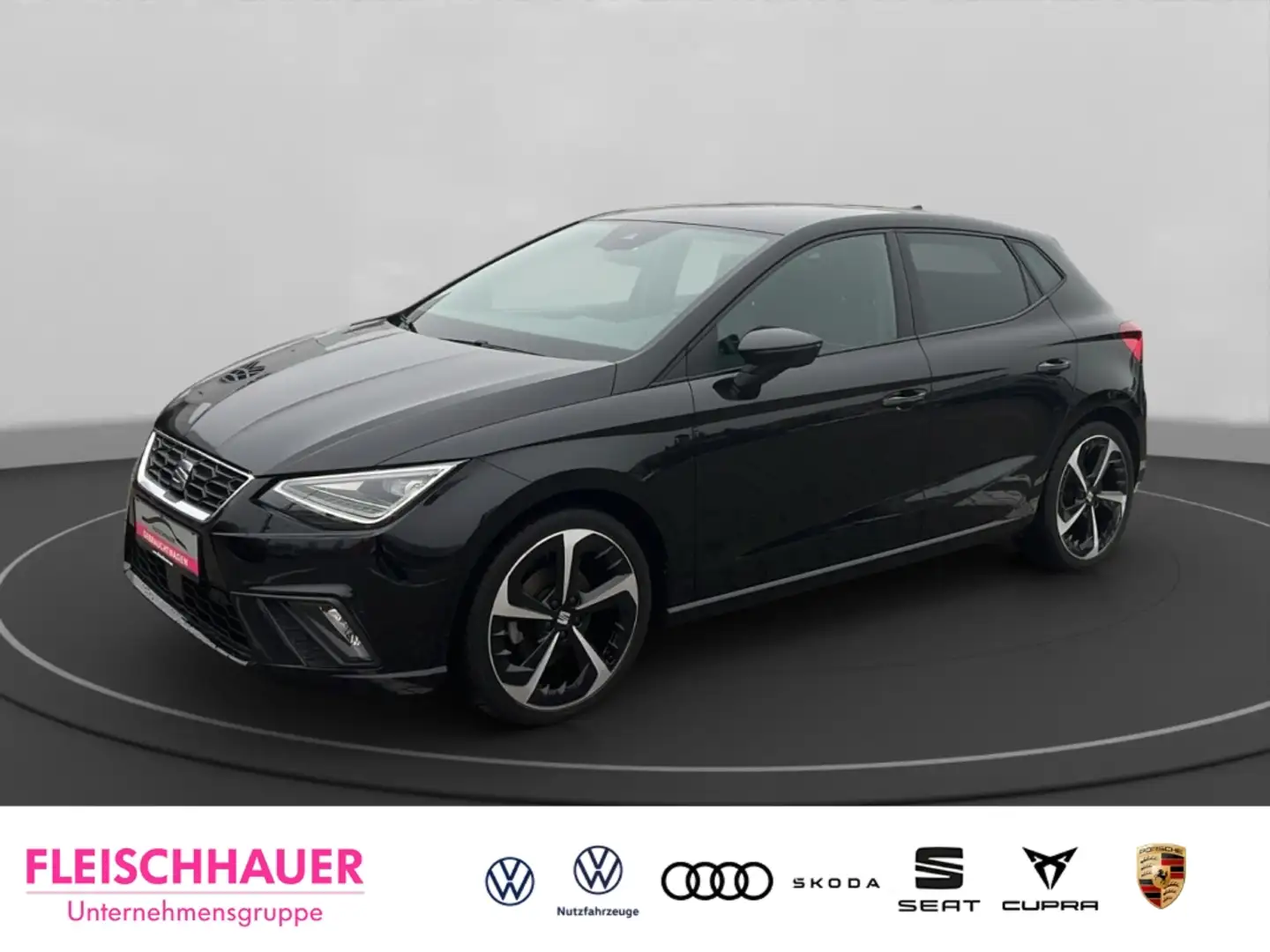 SEAT Ibiza 1.0 TSI FR Einparkhilfe Voll-LED Kamera Schwarz - 1