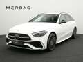 Mercedes-Benz C 220 C 220 d T AMG-Line Kamera+LED+AHK+MBUX AMG Line Blanc - thumbnail 1