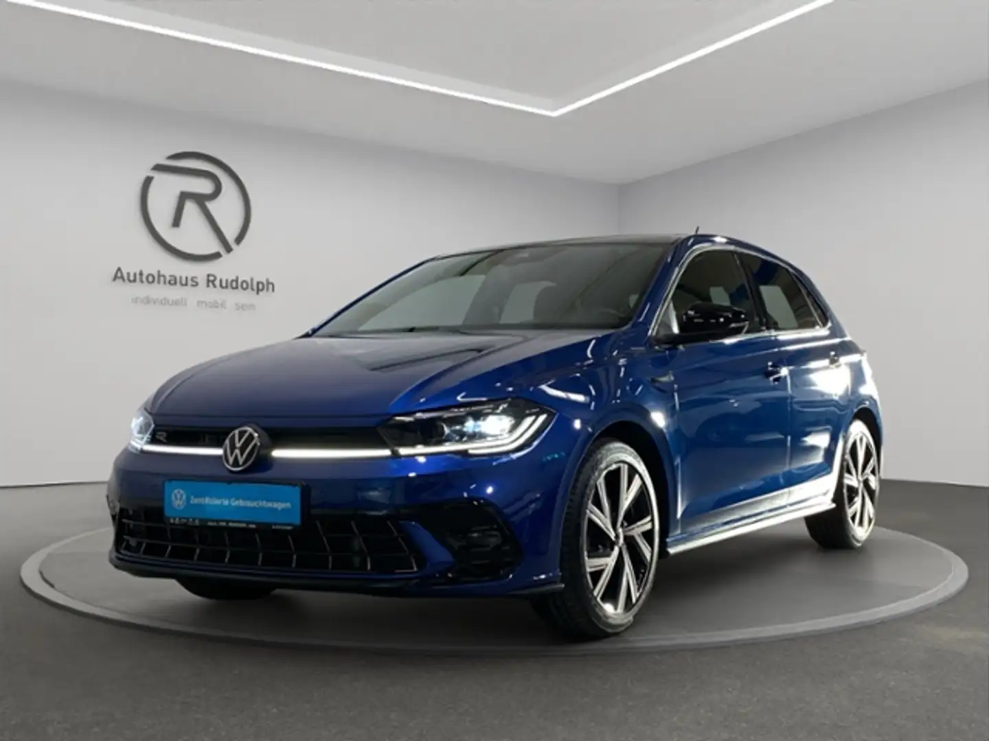 Volkswagen Polo 1.0 TSI DSG R-Line / Navi LED RFK Blau - 2