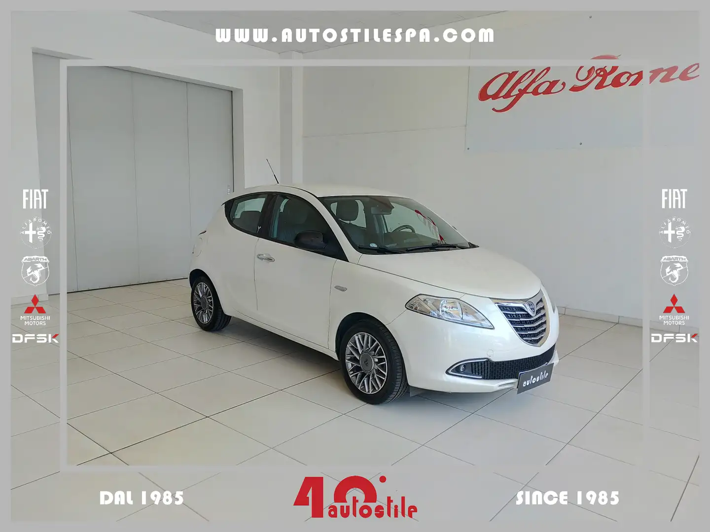 Lancia Ypsilon Ypsilon 1.3 MJT 16V 95 CV 5 porte S&S Platinum Weiß - 1
