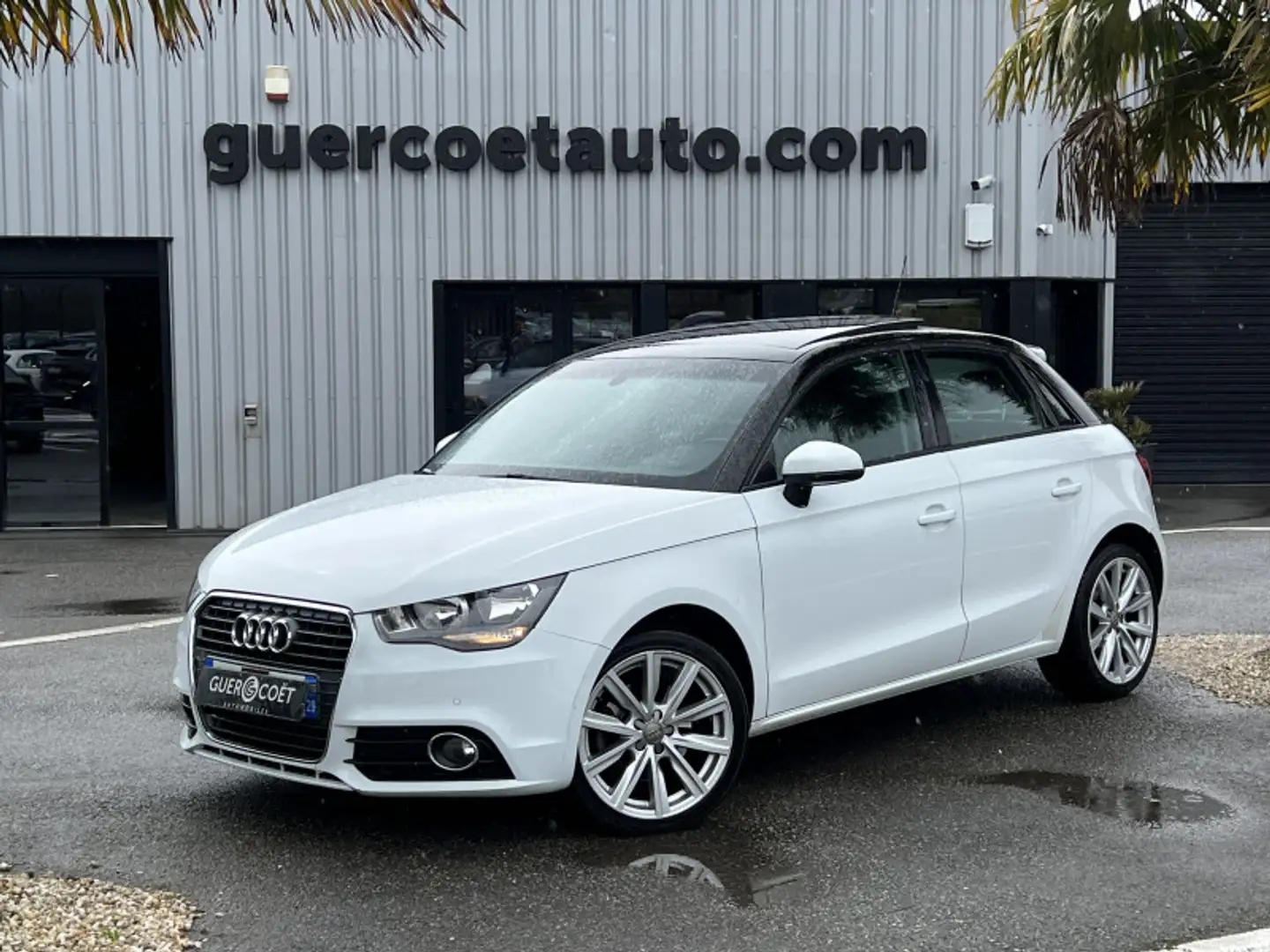 Audi A1 1.4 TFSI 140CH COD AMBITION LUXE S TRONIC 7 Blanc - 1