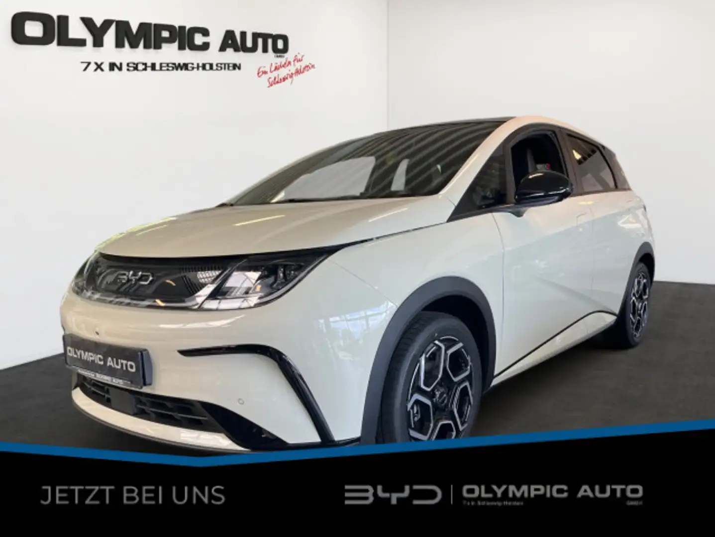 BYD Dolphin Dolphin Design 60kWh SITZHZG PANORAMA 360°KAMERA Blanc - 1