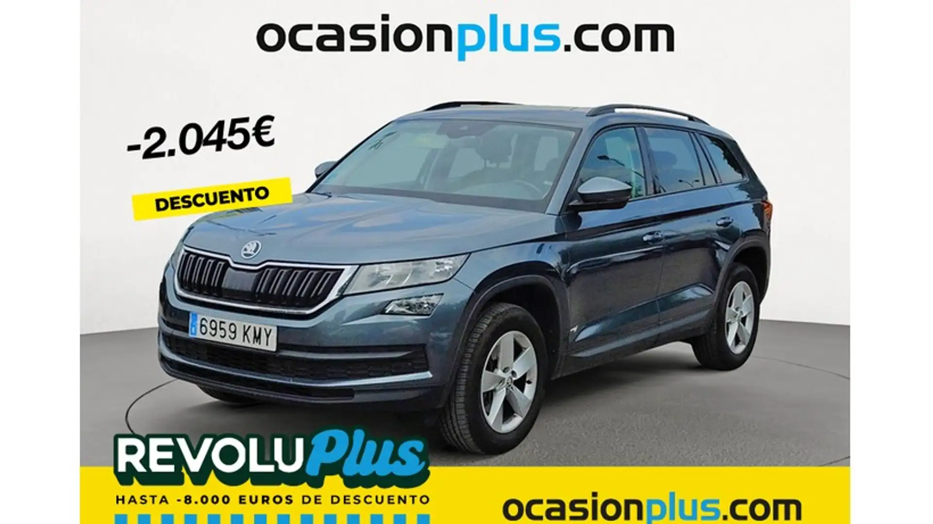Skoda Kodiaq 2.0TDI AB tech Ambition 4x2 DSG 110kW Gris - 1